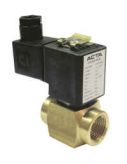 Клапан электромагнитный для воды и газа АСТА ЭСК 120-121, 3/8"-1/2", Н/З и Н/О, 2/2-ход Астима