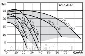 Насос циркуляционный Wilo-BAC 40/126-1,5/2-R Wilo