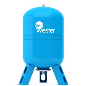 Расширительный бак вертикальный для воды Wester WAV100 (100 л, 10 bar) Wester