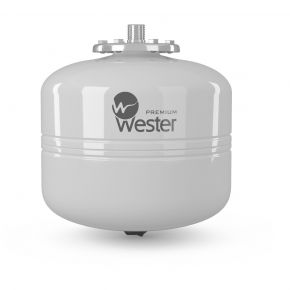 Расширительный бак для ГВС и гелиосистем Wester Premium WDV12 (12 л, 12 бар) нерж. контрфланец Wester